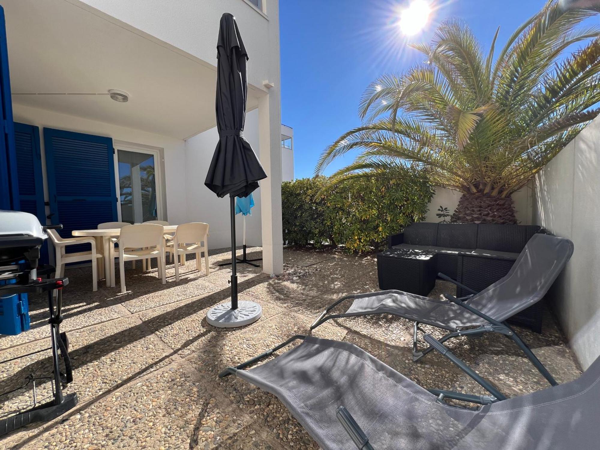 Appart Rdc T3 Proche Plage Accessible A Pieds Le Barcares Exterior photo